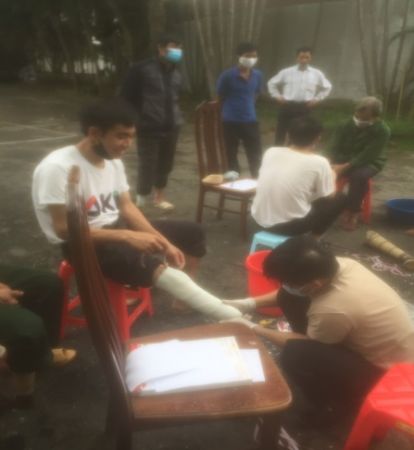 Khởi động chương trình làm chân giả miễn phí cho nạn nhân bom mìn  tại xã Thanh Thủy, huyện Vị Xuyên